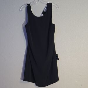 Lulu's Classic Black Mini Dress